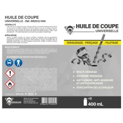 3 huiles de coupe 400mL