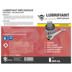 12 lubrifiants universels 500mL