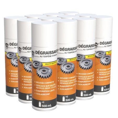 12 dégraissants extraits d'orange 500mL