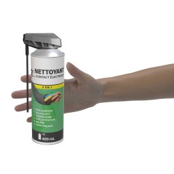 3 nettoyants contacts 400mL