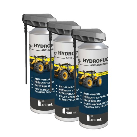 3 hydrofuges anticorrosion 400mL