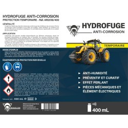 6 hydrofuges anticorrosion 400mL