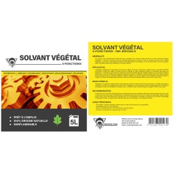Solvant végétal 6 fonctions 5L