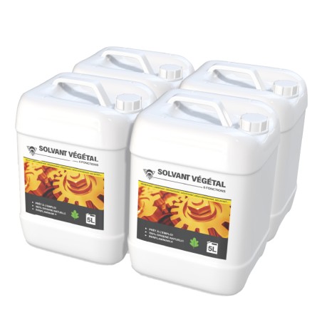 4 solvants végétaux 6 fonctions 5L