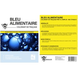 Bleu alimentaire prédosé 4x5L