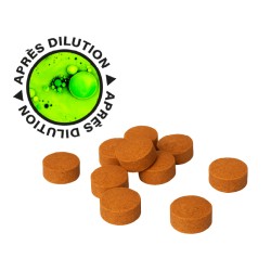 10 pastilles fluorescéine...