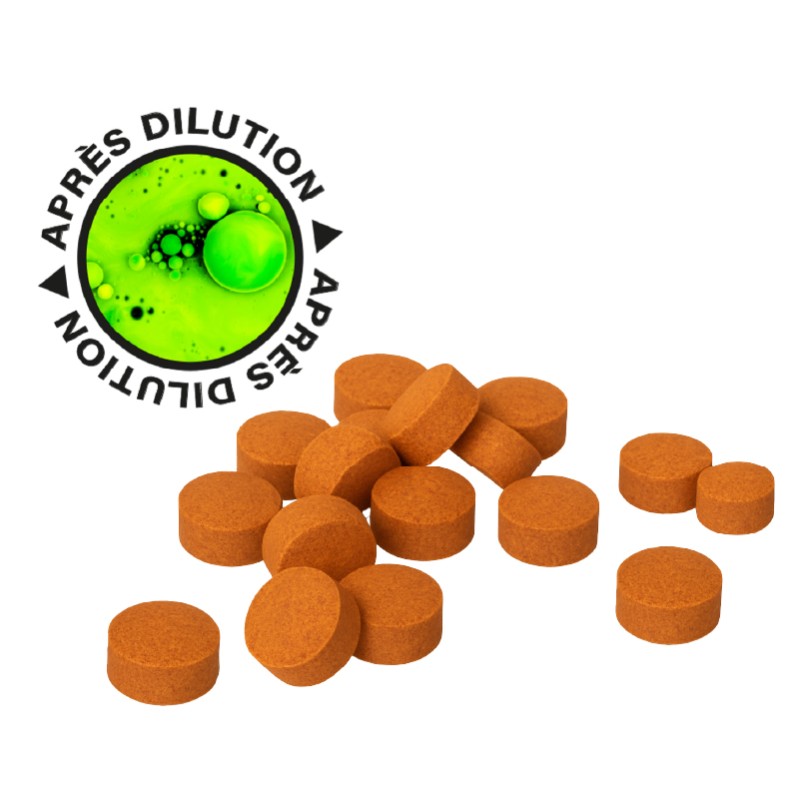 20 pastilles fluorescéine 1.25g