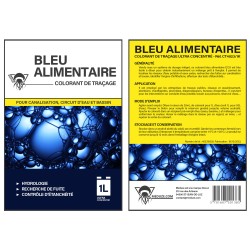 Bleu alimentaire concentré 1L