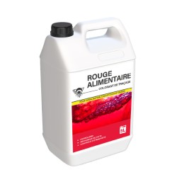 Rouge alimentaire prédosé 5L