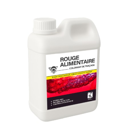 Rouge alimentaire concentré 1L