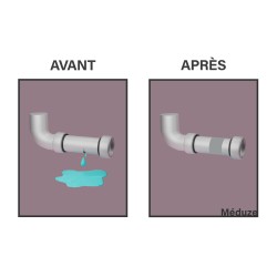 Bande réparation tuyaux et gouttières 50mm x 1.5m