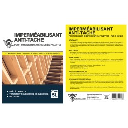 Hydrofuge pour palettes 5L