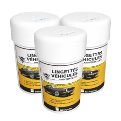 3 pots de 80 lingettes...