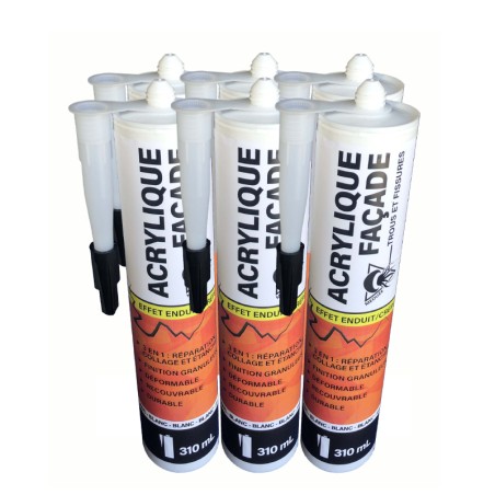 6 Acryliques façade 310mL