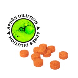 10 pastilles fluorescéine...