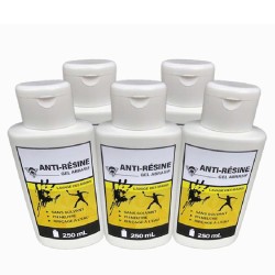 5 gels anti-résine 250mL