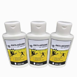 3 gels anti-résine 250mL