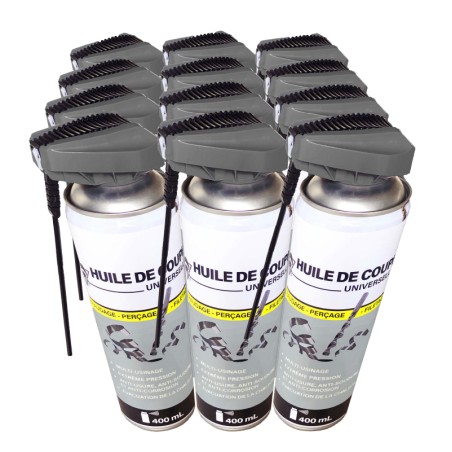 12 huiles de coupe 400mL