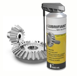 3 Lubrifiants secs PTFE 500mL