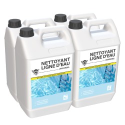 4 nettoyants ligne d’eau 5L