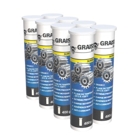 8 graisses bleues 400g