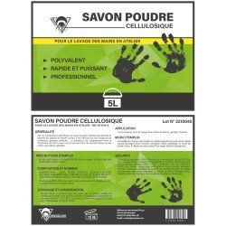 Poudre cellulosique 5L