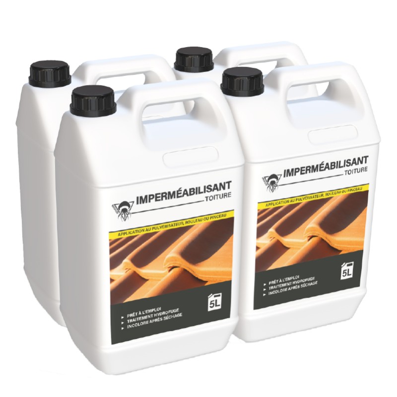 Hydrofuges toiture 4x5L