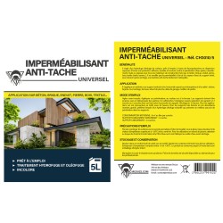 Hydrofuge oléofuge universel 5L