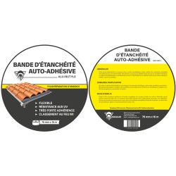 Bande étanchéité 75mm x 15m